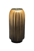 71PN-52240 Ваза декоративная стекл. золотая 14,6*14,6*32см_s2