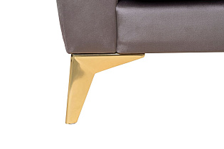 Кресло Сиена(Siena) велюр серый Colt017 17 83*82*93см_s2