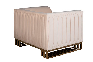 102AN-20491 Кресло Lucerne велюр бежевое 110*86*75см_s2