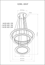 K2BRL-1053P Светильник потолочный 80*100см_s2