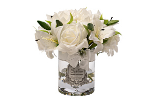 96CN-00001 Диффузор Roses&LIlies white, спрей White Gardenia+Rose Petal 2*10ml в упак._s2