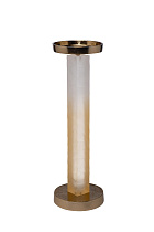 71PN-2627 Подсвечник прозрачный d12*37см_s2