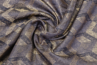 121GD-TON04-PORT BRONZ Портьера МОДЕНА (MODENA) бронзовая  275*260см_s2