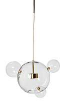 92EL-YG20074A-8W Светильник потолочный латунь d.30см_s2