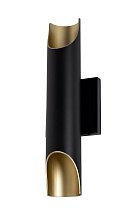 91GH-0021 Бра металлическое черное/золотое 7,5*9,5*h.40см_s2