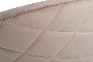 30C-301-1G BG Стул велюр бежевый, мет.ножки 50*53*77см_s2