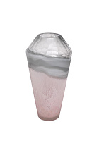 HJ1717-33-S87 Ваза стеклянная (цветная) H33D17.5_s2