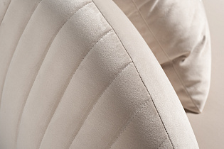 87YY-DIV2262 Диван Леа (Lea) трехместный, велюр кремовый 290*112*75см_s2