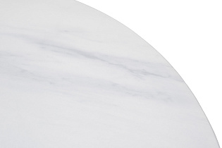 GY-00012 Стол журнальный мрам.стекло/золото d46*53см_s2