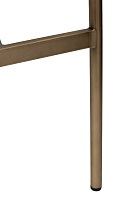 163YH-16963 Стул барный белый+бронза 45*49*101см_s2