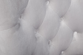 76AR-62105 Стул велюр светло-серый/хром 65*61*93см_s2