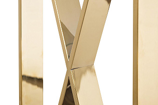47ED-CST008/80GOLD Консоль прозр.стекло/золото 80*30*78см_s2