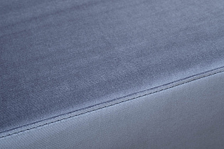 Банкетка Stella 60 прямоугольная синяя Velv Sin 60*38*40см_s2