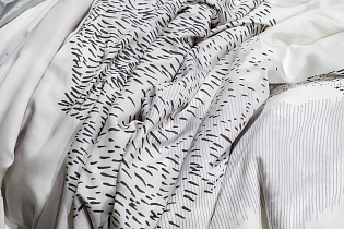 144HF-10302 Пододеяльник Нувола принт тенсель серый 145*210_s2