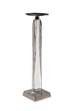 71PN-02922 Подсвечник высокий прозрачный d13*50см_s2