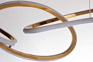 K2KML15105 Люстра подвесная Поток (Flow) золото 120см_s2