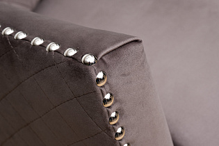 Диван Сорренто(Sorrento) 230M трехм. раскл.,велюр сер.Colt017 230*101*86_s2