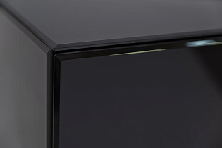 KFG059 Тумба c  2-мя ящиками черная/золото 55*40*58см_s2