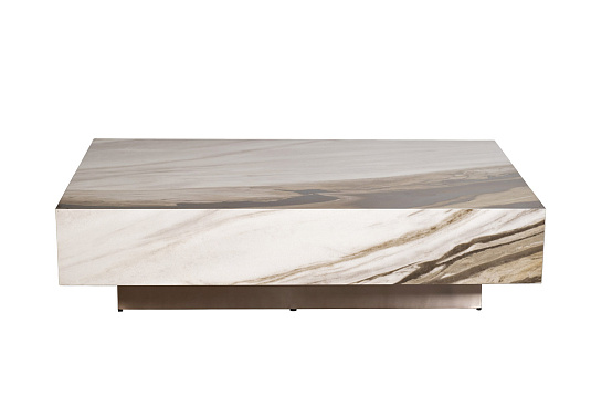 57EL-93600 Стол журнальный АГАТ (AGATE) керамический 120*80*29см_s2