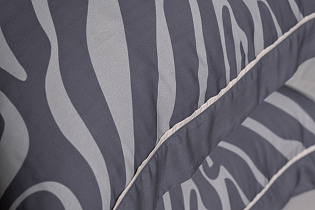 144HF-41008 Комплект наволочек Саванна принт тенсель серый 50*70 (2шт)_s2