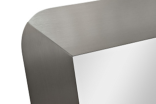 58DB-14803 Зеркало рама нерж.сталь/мат.никель 210*68*7,5см_s2