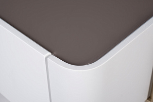 77IP-20863 Тумбочка светлая с металл. каркасом 58*40*55см_s2