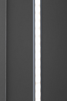 GD-10023-6 Шкаф Альто(Alto) пенал c полками,цвет серый Кобальт, фасад глухой 50*57*228.5см_s2