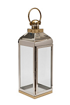 79MAL-3322-60 Подсвечник нерж.сталь/стекло h60 см_s2