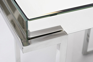 KFG129 Консоль зеркальная каркас н/ж сталь хром 116*39*79см_s2