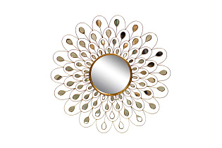 19-OA-5838 Зеркало диам.89, центр.диам.25 см_s2