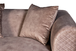 87YY-2047-3 BG Диван трехместный велюр бежевый 245*105*76см_s2