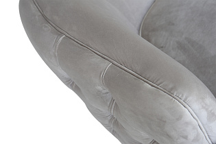 87YY-1827 BG Кресло вращающееся, велюр светло-серый 81*84*71см_s2