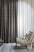 121GD-TON07-PORT SER Портьера MODENA серебряная  275*260см_s2