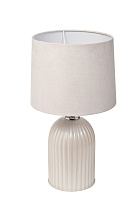 22-89663 Лампа настольная плафон светло-серый h.52,5 см_s2