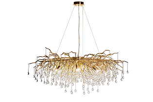 86-80150 Люстра круглая d.120*h.38см, металл цвет золото_s2