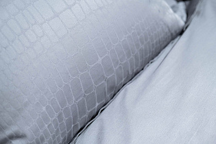 130HB-FSH16030 -PROS RES SER Простыня на резинке сатин серый 160*200*30_s2