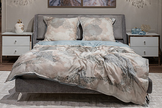 144HF-70608 Комплект наволочек Нувола принт тенсель бирюзовый 50*70 (2шт)_s2