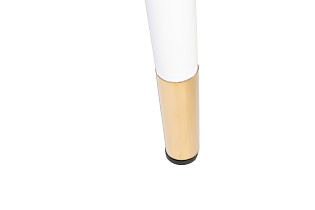 30C-DX-2100 Стул экокожа бежевая/серая 63*51*84см, белые ножки_s2