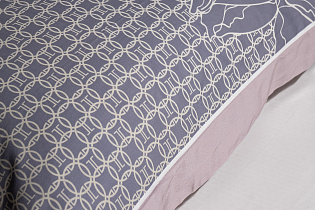 130HB-00212 Комплект наволочек сатин принт Пионы розовый  50*70(2шт)_s2