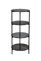 30B-STEL-961 Стеллаж черный d80*139см_s2