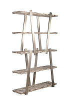 58DB-16000 Стеллаж Зебрано (Zebrano) 120*33,5*185,5см_s2