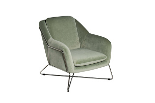 46AS-AR2976-OLV Кресло велюр светло-оливковый/хром 75*87*80см_s2