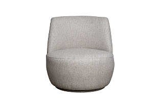 Кресло GD/Rivoli поворотное рогожка св.бежевое Santo1902-SECRU 73*80*74см_s2