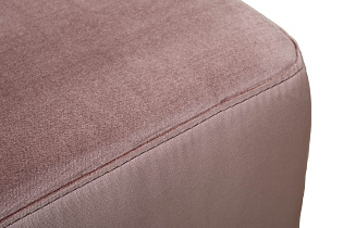 Банкетка Stella 60 прямоугольная сиреневая Velv Siren 60*38*40см_s2