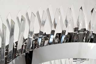 92EL-YG18739S-14P Люстра Cloud хром D.60*H.27см_s2