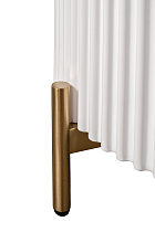 77IP-GD009-TUMB/1 Тумбочка 2 ящика с мраморной столешницей d51*55см_s2