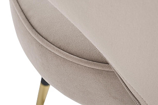 30C-1228F BG Стул велюр серо-бежевый 51*56*84см_s2