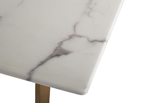 33FS-DT19F335-BBS Стол обеденный Жемчужно-Белый (Pearl White) 120*80*76,2см_s2