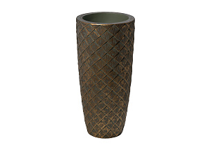 ZS1980-26 Кашпо c золотым орнаментом d32*67см_s2