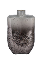 71PN-52209 Ваза декоративная стекл. серо-золотистая 16*9*25см_s2